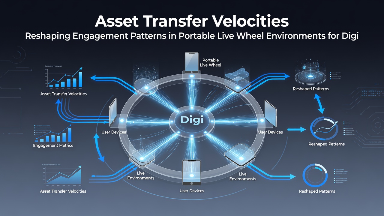 Visualisierung von veränderten Engagement-Patterns durch Asset-Transfers in Live-Wheel-Umgebungen mit Diagrammen zu Transaktionsgeschwindigkeiten und Nutzerinteraktionen